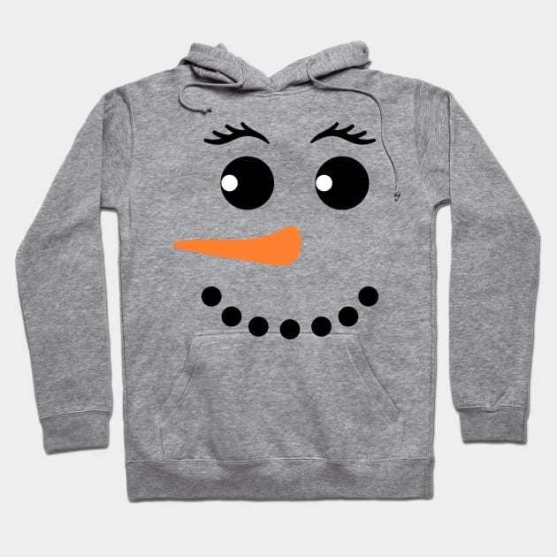 Snowman Hoodie by StacyWhite